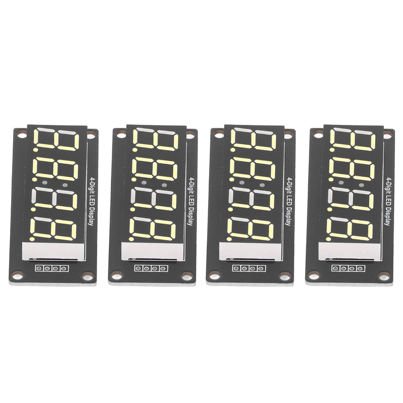 4 Set 4 Digit Digital Tube LED Display Board 7