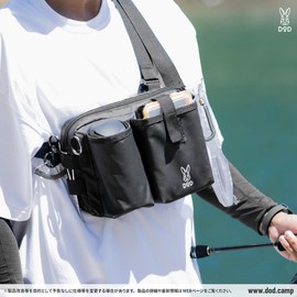 DOD BG1-078-BK Ajing Breath Compact Fishing Know-Look Storage Bag