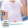 Healeved 10pcs Sports Slip Stickers Black Body Sensor Skin Patches