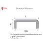 Richelieu Hardware BP87396195 Lambton Collection 3 3/4-inch (96 mm) Center-to-Center