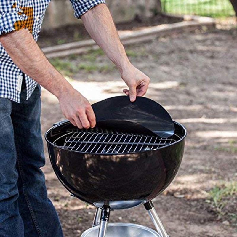 Lobwerk BBQ Grill Mats with Non-Stick Teflon Coating for Barbecue