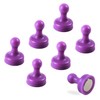 7 x Extra Strong Magnetic Push Pins Neodymium Magnets -
