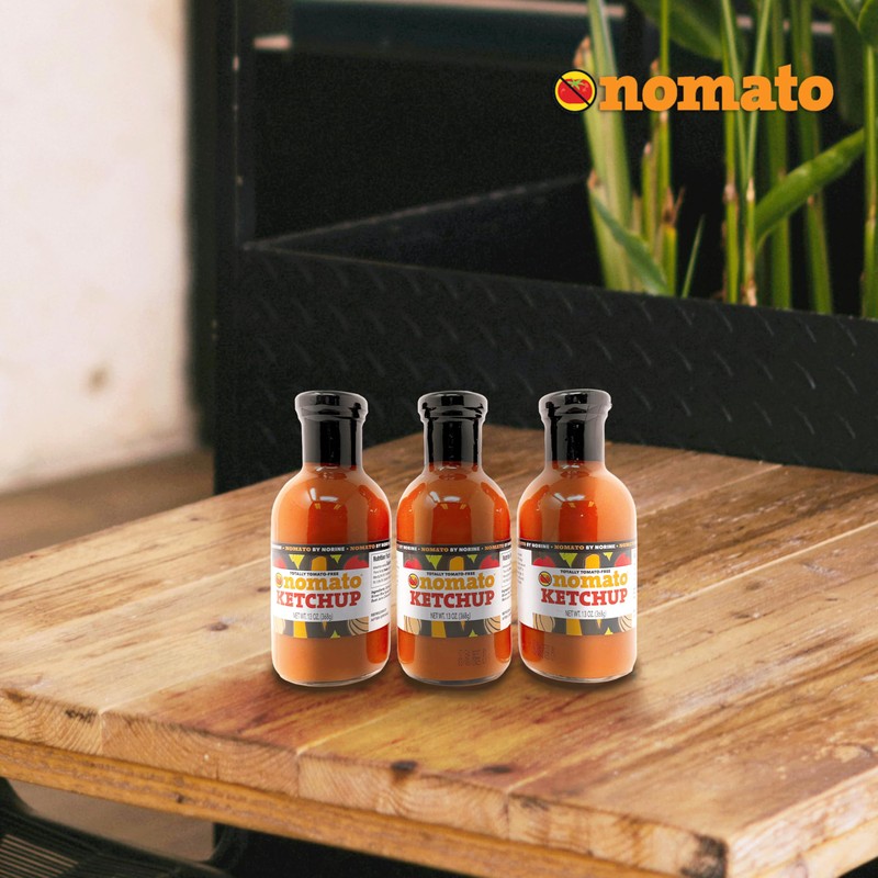 Nomato - 3 Pack of Original Tomato Free Ketchup Sauce