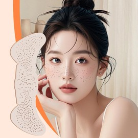 Makeup Patches,Gold Artificial Freckles Glitter Stickers - Speckles Makeup Patches Accessories for Home, Gatherings, Festival