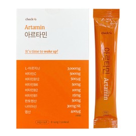 CheckO 체크오 아르타민 오리지널 자몽 10g x 14포 1개 / 써클 Checko Artamin Original Grapefruit 10g x 14 Packs 1 Unit / Circle