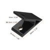 uxcell 4Pcs 45 Degree Angle Aluminum Profile Corner Brackets, Corner