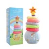 VOLTPULSE Dancing Talking Rainbow Tower,Mimicking Twisting Electronic Soft Plush Rainbow