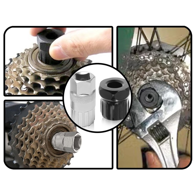 ZoeTekway Pack of 2 Bicycle Cassette & Sprocket Remover Tool,
