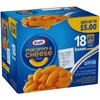 Kraft Macaroni & Cheese, Original Flavor, 7.25 oz, 18 Boxes