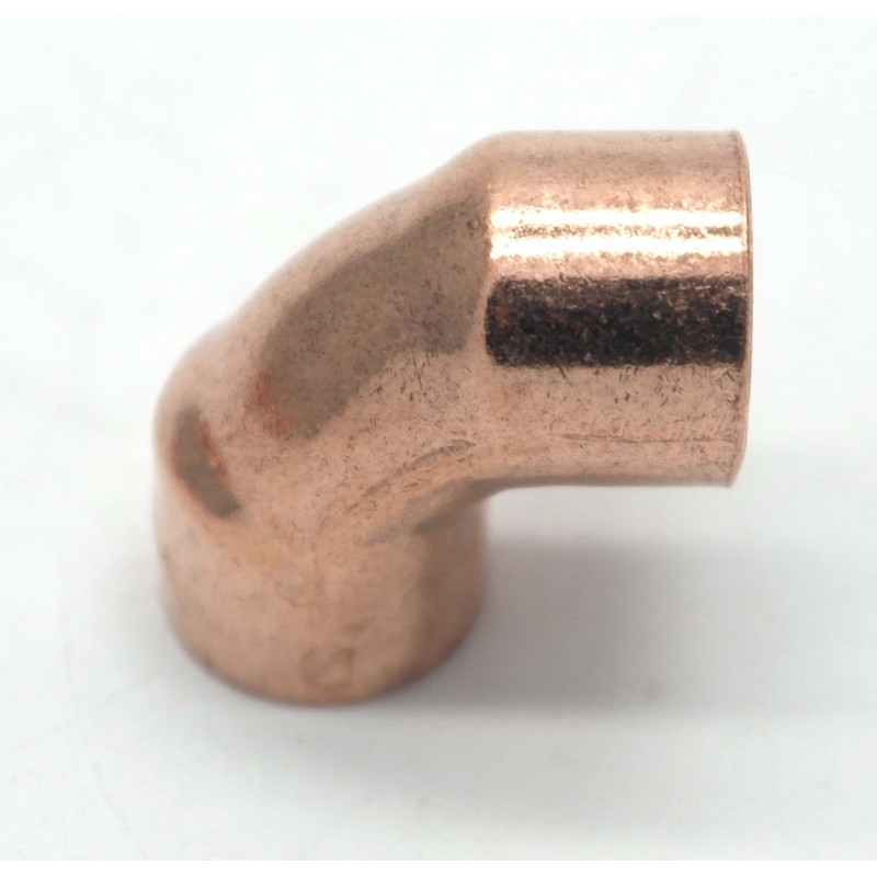 10mm End Feed Copper 90° Elbow 1 x Pack of