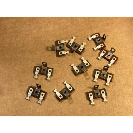 Unbranded Lot of 10 NOS 2-Lug Phenolic Terminal Strips with Solder Lugs for Tube Amp #B