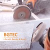 BGTEC Diamond Grinding Cutting Disc for Granite Marble, 1pc 9"