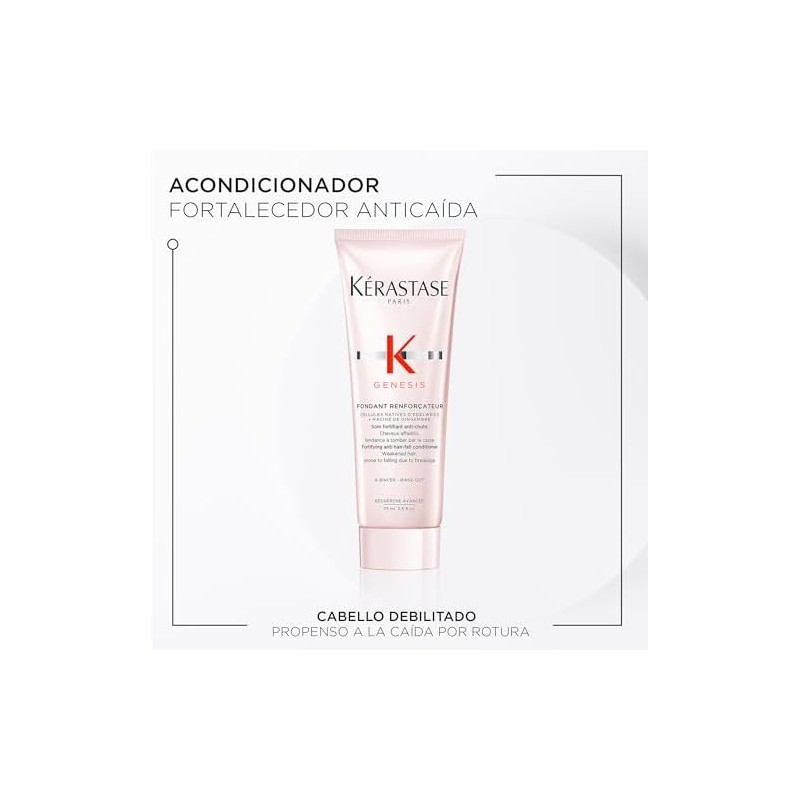 Kérastase Genesis Kit Rutina Anticaída Para Cabello Fino O Frágil