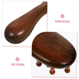 VICASKY Massage Tool Natural Wood Scalp Comb Wide Tooth Comb for Curly Hair Hair Detangler Comb