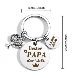 BOMEON Father's Day Gift Keyring Dad Gift For Men Gift Ideas For Dad Gifts For Dad Gift Dad Father's Day Gifts For Dad Birthday Gift For Dad, dad5