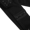Chest Brace Up Women Breast Support Black Bra Shapewear Vest