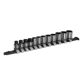 Sealey AK7992 12pc 3/8"Sq Drive Socket Set - Black Series