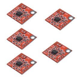 Hailege 5pcs TDA1308 Stereo Headphone Amplifier Board Headset Preamp Amp Board Module DC 3V-6V