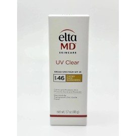 Elta MD UV Clear TINTED Facial Sunscreen SPF 46 1.7 oz EXP 09/2026 *New in Box*