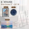DAIYEE 3 Pcs 6'' Plate Stand Display plate holder picture