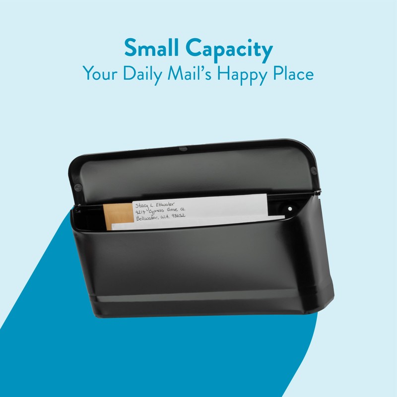 Architectural Mailboxes Cielo™ Vertical Wall-Mounted Mailbox for Outside, Rust-Resistant Galvanized