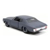 Jada 1:32 Dom's Chevy Chevelle Ss Gris Rapido Y Furioso