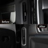 YOUTOOCAR 2PCS B-Pillar Rear AC Vent Trim Covers Compatible with