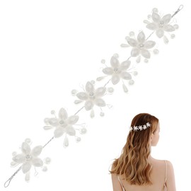 FAIRYGATE 4915 Women's Boho Headband Rhinestone Headpiece Festival Hair Accessories Bridal Wedding Jewellery for Women and Girls