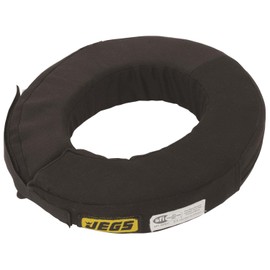 JEGS Neck Support | SFI 3.3 Approved | One Size Fits All | Black | 360° Support | Made In USA | Flame Retardant High-Density Foam | 2" Thick Tapered Wedge Design