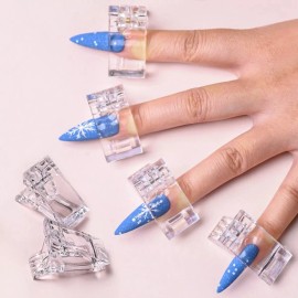 Universo en Linea Pinza Para Uñas De Polygel Acrigel O Acrílico Molde Dual