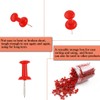 sourcing map 500 Pcs 3/8 Inch Map Push Pins Thumb