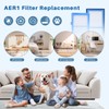 Fanulter 12 Pack AER1 HAPF30AT Filter Compatible with HAPF300AH-U4R and