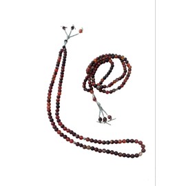 brown Aqeeq Tasbeeh 100 Beads Fancy Choicebav Color Tasbih zikr Prayer Tasbeeh - Handmade Rosary tasbi Counter Stress Relaxation Pair