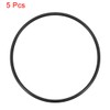 sourcing map Pack of 5 O-rings nitrile rubber seal 130