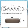 5 Pack Stainless Steel Springs for Pool Cover Swimming Pool