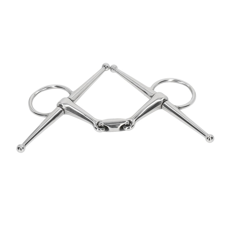 135mm Horse Mouth Bit Stainless Steel Horse Cheek Snaffle for
