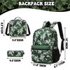 Oruiji Backpack for School Boys Backpack with Lunch Box Pencil