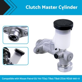 MAX COOL Clutch Master Cylinder Suitable for Nissan Patrol GU Y61 TD42 TB45 TB48 ZD30 RD28 1997-17