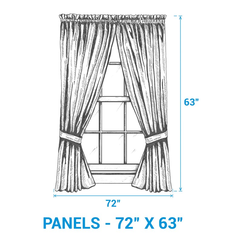 Park Designs Lemon Pepper Unlined Panel Pair
