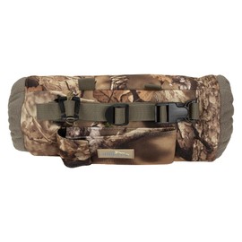North Mountain Gear Insulated Muff for Hunting, Windproof Exterior, Fleece Lining, Woodland Brown Camo