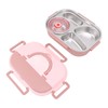 Stainless Steel Insulated Lunch Box 4 Grid Corrosion Prevention Rustproof