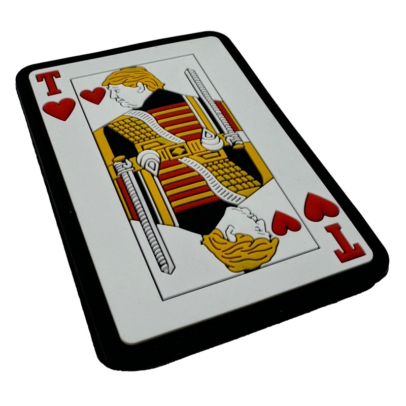 The Trump Card - PVC Morale Patch with Hook and