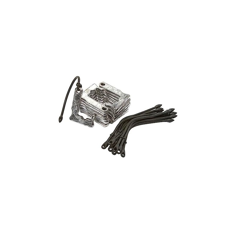 Rig'Em Right Waterfowl J-Weight Decoy Anchors for Deep Water Hunting