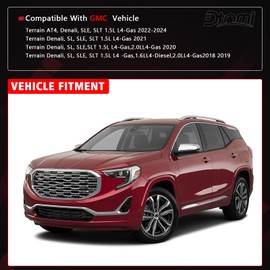 Fuel Filler Door Locking Gas Tank Cap Cover Compatible With GMC Vehicle Terrain AT4 2018-2024, Denali, SL, SLE, SLT, 2018 2019 2020 Replaces# 84228129 Gas Tank Cap Door