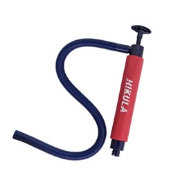 Manual Bilge Pump for Boats Kayak Canoe - Portable Siphon Pump, Kayak Bailer with Reversible Hose,Rose,19.3 Inch