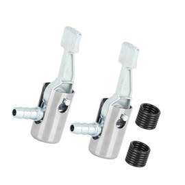 Hihaha 6mm Air Chuck Air Hose Inflator Adapter for Car Tire Valve 2pcs Durable Material