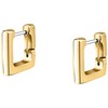 MORELLATO SAUP14 Women's Gold Steel Hoop Earrings Collection Square Shape