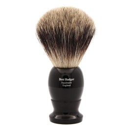 Edwin Jagger 3EJ876 Large Best Badger Shaving Brush, Imitation Ebony for use with Shaving Cream or Soap for Men