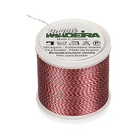 Tacony Corporation Indian-Madeira Rayon Thread, Acrylic, Multicolour, 2.79x2.79x3.3 cm