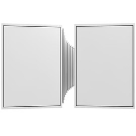 Mourning Paper "Trauerrand", 20 Sheets of A4, 100 g/m², High-Quality Mourning Paper/Letter Paper for Laser/Ink/Copy/Hand